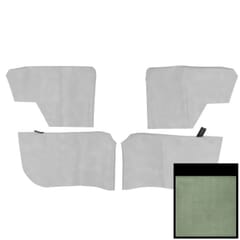 (1969-70) Interior Rear Arm Rest Cover-Dk. Metallic Green-Conv.