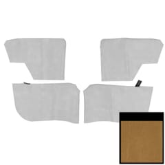 (1970) Interior Rear Arm Rest Cover-Gold-Conv.