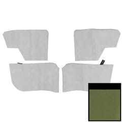 (1971) Interior Rear Arm Rest Cover-Jade Green-Conv.