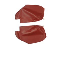 (1967-69) Interior Rear Arm Rest Cover-Red-Coupe