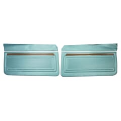 (1970) Door Panels Front-SS-Light Blue-pr.