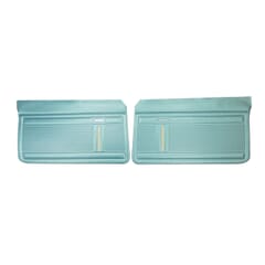 (1969-70) Door Panels Front-Std.-Light Blue-pr.