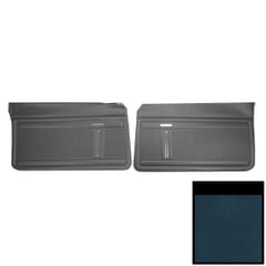 (1971) Door Panels Front-Std.-Blue-pr.