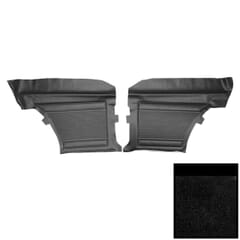 (1968) Door Panels Rear-Std.-Black-pr.