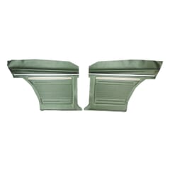 (1969) Door Panels Rear-SS-Dark Metallic Green-pr.