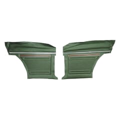 (1972) Door Panels Rear-SS-Dark Green-pr.