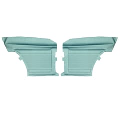 (1969-70) Door Panels Rear-Std.-Light Blue-pr.
