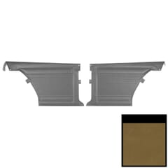 (1971) Door Panels Rear-Std.-Jade Green-pr.