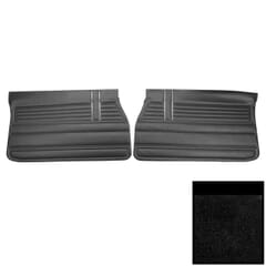 (1968) Door Panels Front-Black-pr.
