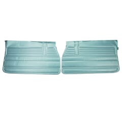 (1968) Door Panels Front-Lt. Blue-pr.