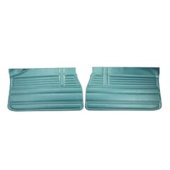 (1968) Door Panels Front-Lt. Blue-pr.