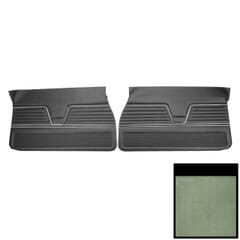 (1969) Door Panels Front-Dk Metallic Green-pr.