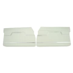 (1970 and 72) Door Panels Front-White-pr.