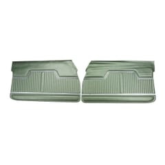 (1970) Door Panels Front-Dk Metallic Green-pr.