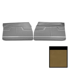 (1971) Door Panels Front-Jade Green-pr.
