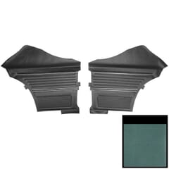 (1969) Door Panels Rear Hdtp.-Lt Blue-pr.