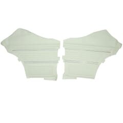(1969) Door Panels Rear Hdtp.-White-pr.