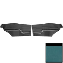 (1970) Door Panels Rear Hdtp.-Brt Blue-pr.