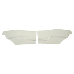 (1970 and 72) Door Panels Rear Hdtp.-White-pr.