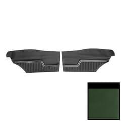 (1972) Door Panels Rear Hdtp.Dk Green-pr.