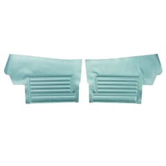 (1968) Door Panels Rear-Lt Blue Conv.-pr.