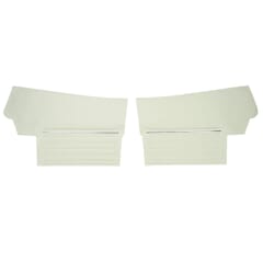 (1969) Door Panels Rear-White Conv.-pr.
