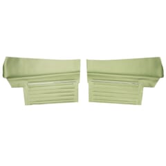 (1969) Door Panels Rear-Lt Green Conv.-pr.