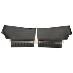 (1970-72) Door Panels Rear-Black Conv.-pr.