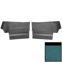 (1970) Door Panels Rear-Brt Blue Conv.-pr.