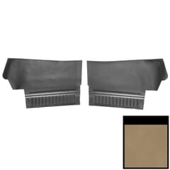 (1972) Door Panels Rear-Sandalwood Conv.-pr.