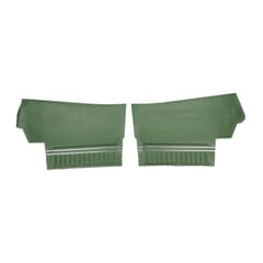 (1972) Door Panels Rear-Dk Green Conv.-pr.