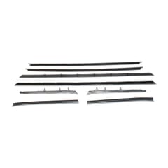 (1968-69) Window Felt Kit-Authentic-Coupe-Std. Int.