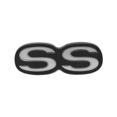 (1971-72) Rear Bumper Emblem-SS