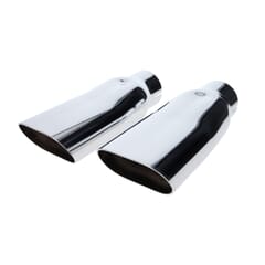 (1969-72) Exhaust Tips Chrome pr.