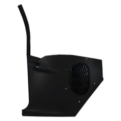 (1969-74) Inner Kick Panels-w/o A/C-Black-Left