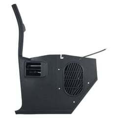 (1969) Inner Kick Panels-w/o A/C-Black-Left