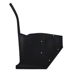 (1969-74) Inner Kick Panels-W/ A/C-Black-Left