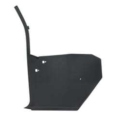 (1969) Inner Kick Panels-w/ A/C-Black-Left