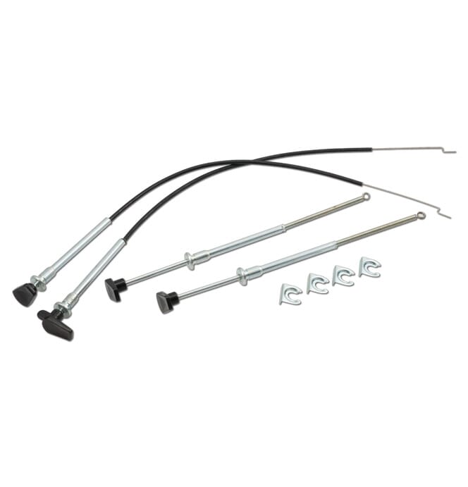 1969) Kick Panel Cable Set wo/A/C