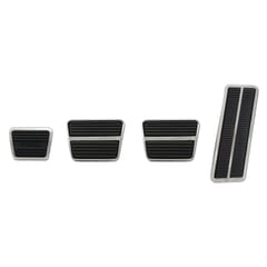 (1967-68) Pedal Pad Kit-W/ODisc-Manual Trans.