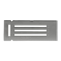 (1971-74) Heater Control Lense -w/A/C