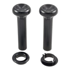 (1968) Dash Vent Knob and Black Ferrule Set 4