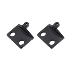 (1970-72) Cowl Induction Hood Door Flapper Brackets pr.
