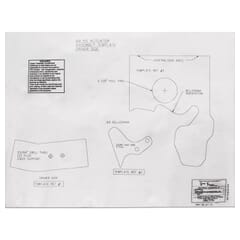 (1969) Rally Sport Fenderwell Template Kit