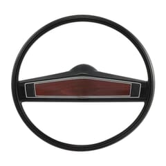 (1969-70) Steering Wheel Kit-Std-Black w/ Cherry Shroud