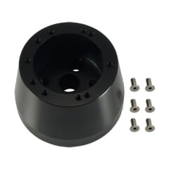 (1941-94) Steering Wheel Hub Adapter-Black 6 Bolt