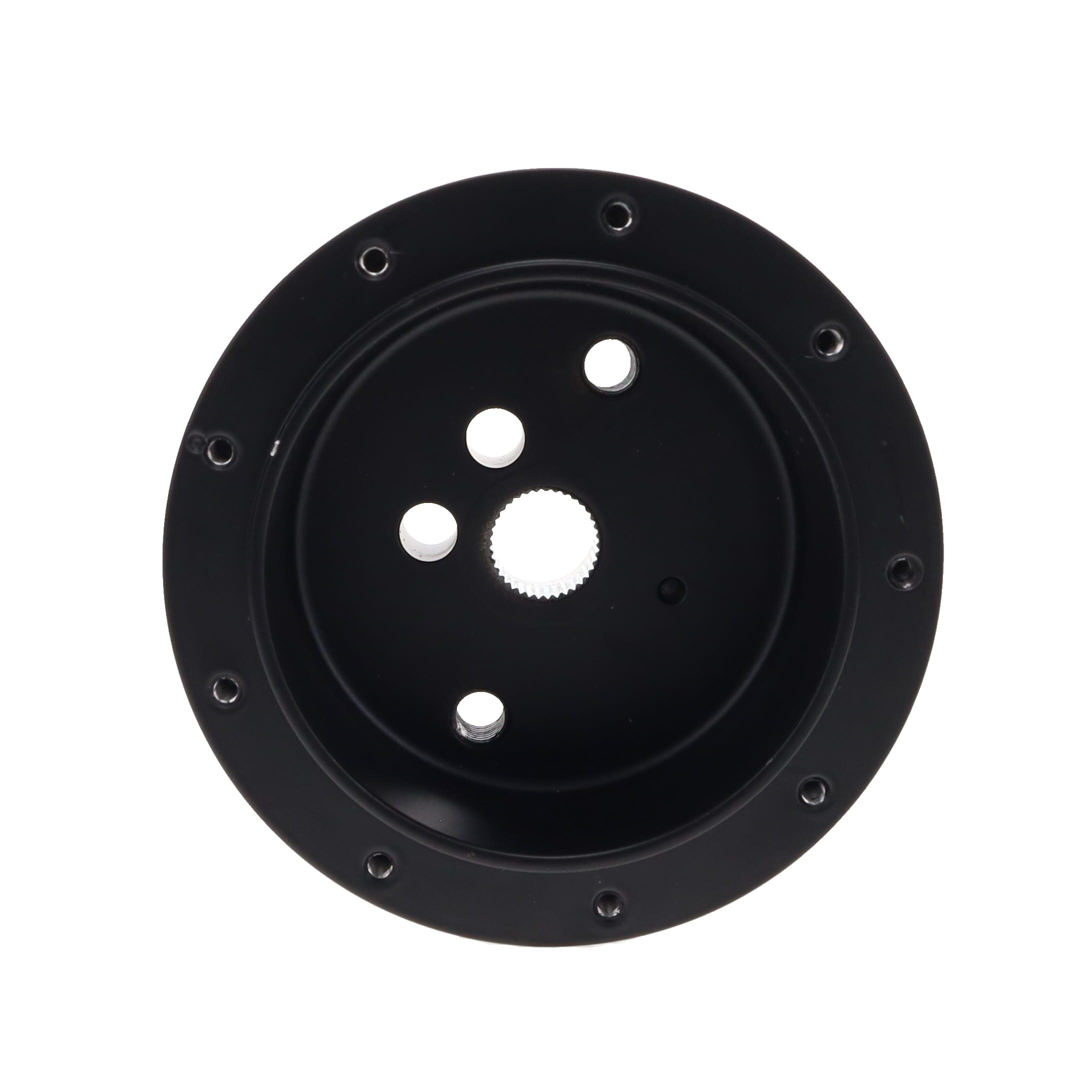 (1960-72) Steering Wheel Hub Adapter-Black 9 Bolt