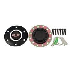 (1941-94) Steering Wheel Horn Cap - Red Bowtie-Black
