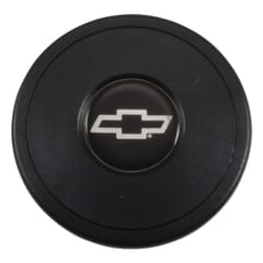 (1941-94) Steering Wheel Horn Cap Silver Bowtie 9 Bolt