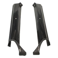 (1967) Interior A-Pillar Post Molding-Black-Conv.